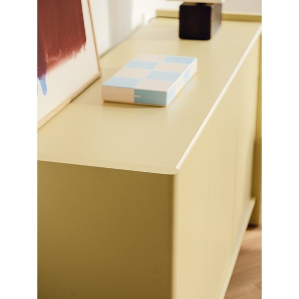 Helekollane kummut 160x91x46 cm Rali - noo.ma-image-4