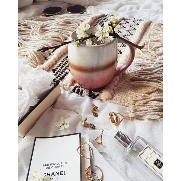 Mug Dip klaasitud roosa - Sass & Belle-image-2