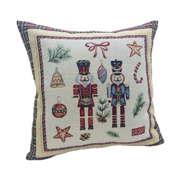 Jõuluteemaline padjapüür 45x45 cm Toy Soldier - Bizzotto