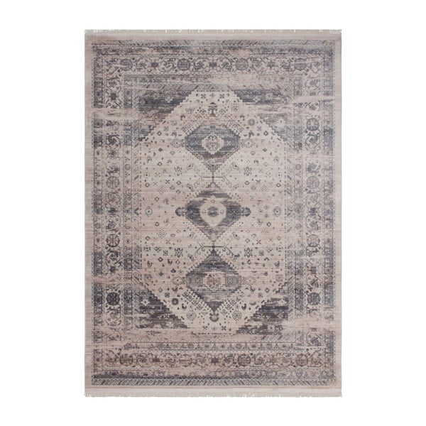 Šedý vzorovaný koberec Kayoom Freely, 160 x 230 cm