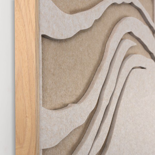 3D-pilt raamiga/akustiline 62x62 cm Sacred Silence 2 - Malerifabrikken-image-4