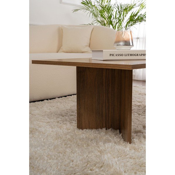 Tumepruun diivanilaud 60x119 cm Sabin - Kalune Design-image-4