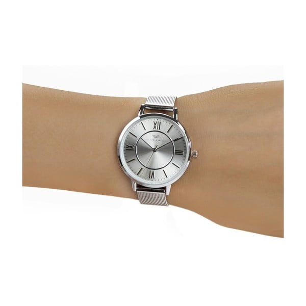 Set dámských hodinek s řemínkem z chirurgické oceli a náramku Victoria Walls Asia-image-3