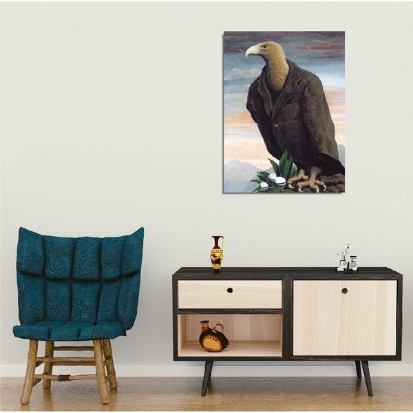 Nástěnná reprodukce na plátně Rene Magritte Nest, 30 x 40 cm-image-1
