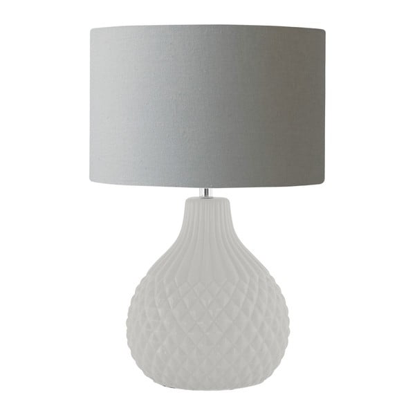 Stolní lampa se šedým stínítkem Premier Housewares Jax