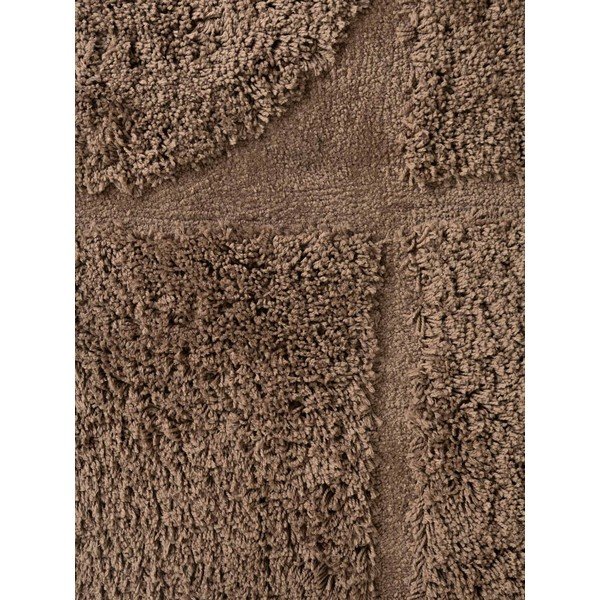Pruun käsitsi kootud ümmargune vaip ø 150 cm Lambeth Jasper - Ted Baker-image-4