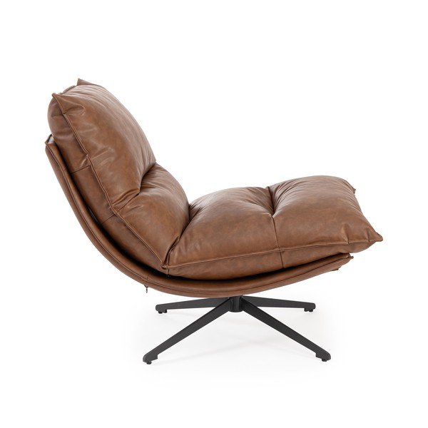 Konjakipruun tugitool kunstnahast panipaigaga Alanez - Bizzotto-image-3