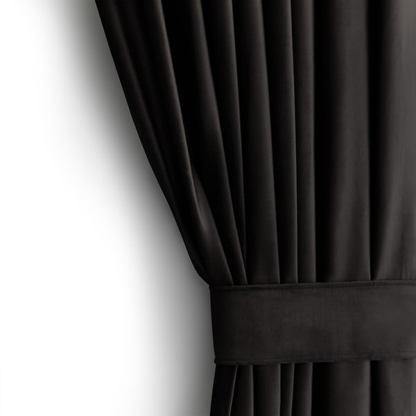 Must sametist pimendav kardin 140x270 cm - Restilo-image-3