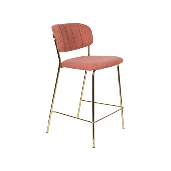 Roosad baaritoolid 2 tk komplektis 89 cm Jolien - White Label-image-2