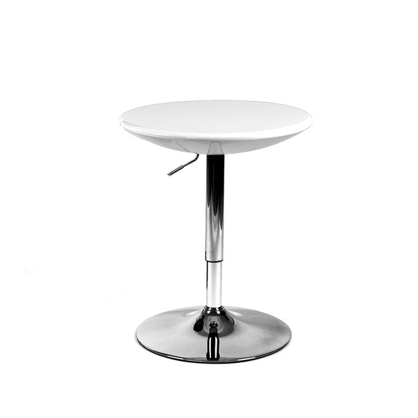 Posuvný svačinový stolek Milan, bílý