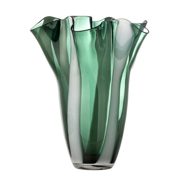 Roheline käsitsi valmistatud klaasvaas (kõrgus 32 cm) Lettice - Bloomingville-image-3