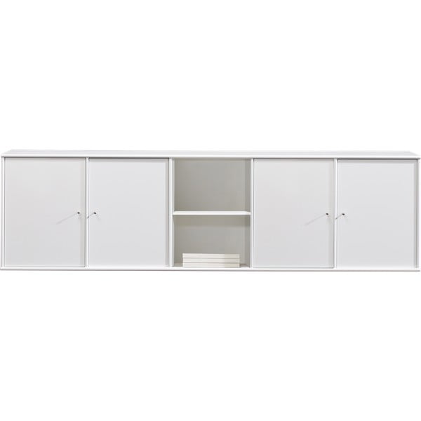 Valge madal kapp 220x61 cm Mistral - Hammel Furniture