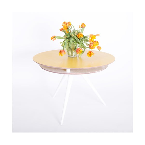 Kollane söögilaud Triad - Ragaba-image-2