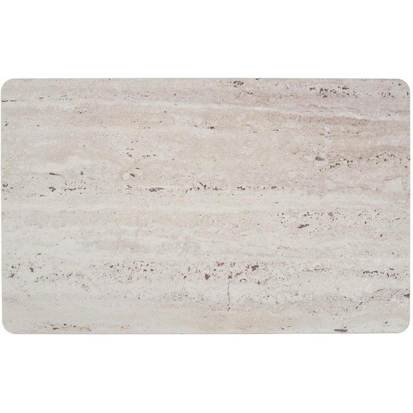 Helepruun diatomiitmullast vannimatt 50x80 cm Puna - Wenko