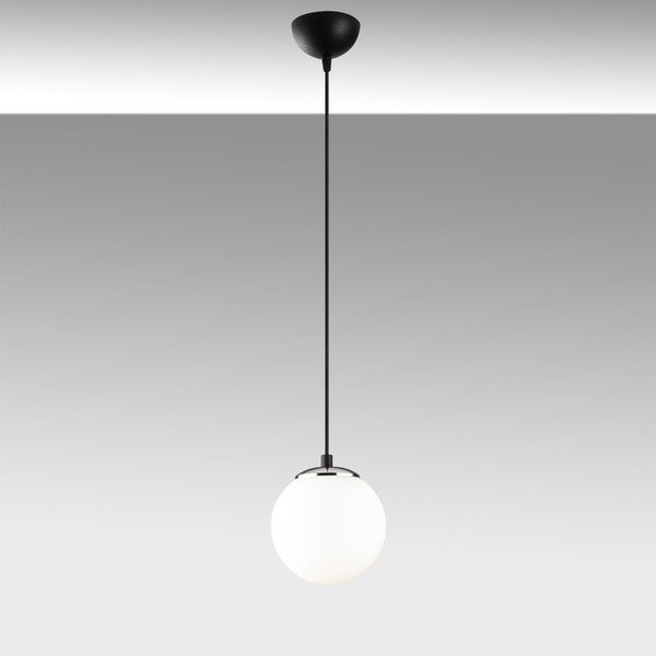 Mustast metallist rippvalgusti Opviq lights Moses - Opviq lights-image-3