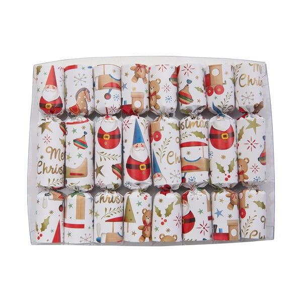 Jõulukrakkerid 8tk komplektis Toy Town - Robin Reed