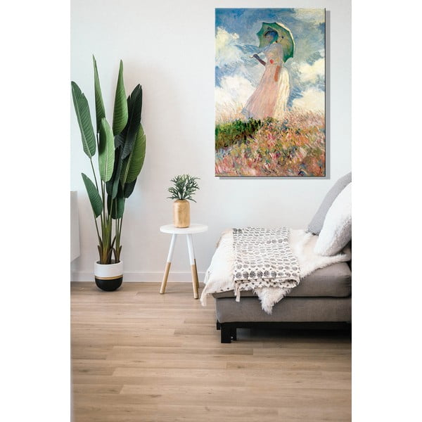 Maali reproduktsioon 45x70 cm Claude Monet - Woman with sunshade - Fedkolor-image-1