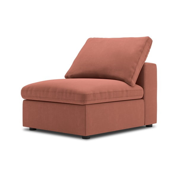 Růžová prostřední část modulární manšestrové pohovky Windsor & Co Sofas Galaxy-image-2