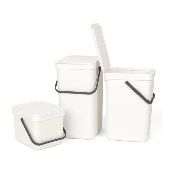 Koš Sort & Go 16 l, bílý-image-4