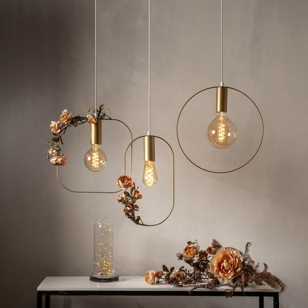 Kuldne rippvalgusti Shape - Star Trading-image-1