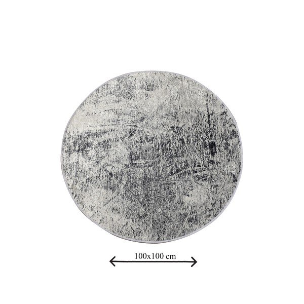 Hall vannitoamatt ø 100 cm Evidence - Foutastic-image-3