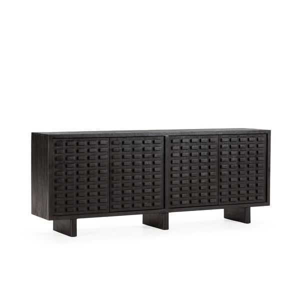 Must mangopuidust kummut 200x80x40 cm Inaya - MOME-image-3