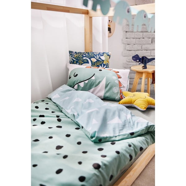 Laste puuvillane voodipesu Dino, 140 x 200 cm - Bonami Selection-image-3