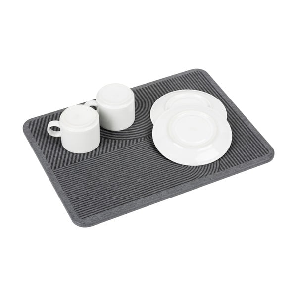 Hall diatomiidist nõudekuivatusalus 40x30 cm Damon - Wenko