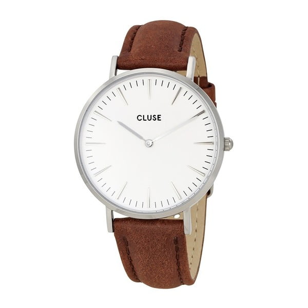 Unisex hodinky Cluse La Bohéme Silver Brown
