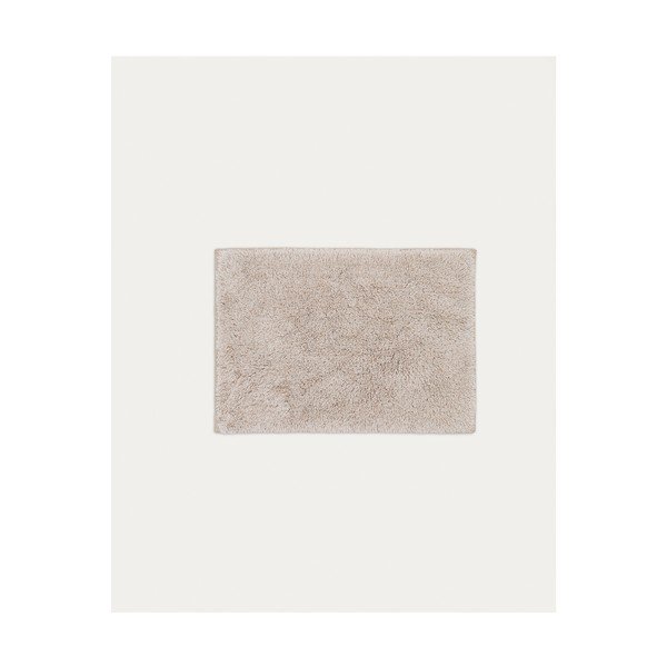 Beež vannitoamatt 50x70 cm Coper - Kave Home-image-3