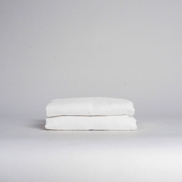 Valge linane voodilina 230x270 cm - Linen Tales-image-1