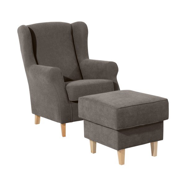 Pruun ja hall jalatool Lorris - Max Winzer-image-2