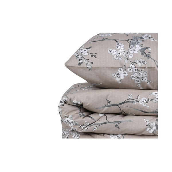 Pruun voodipesu kaheinimesevoodile Renforcé puuvillast 240x220 cm Chicory - Mijolnir-image-3