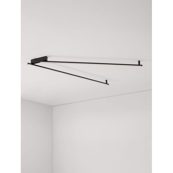 Matt must alumiiniumist LED-laevalgusti, hämardatav, 4x309 cm Briana - Nova Luce-image-2