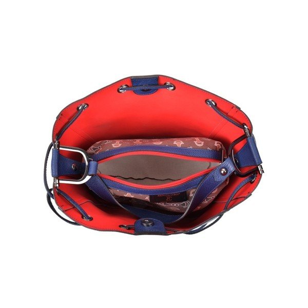 Modrá kožená kabelka Renata Corsi Havna-image-1