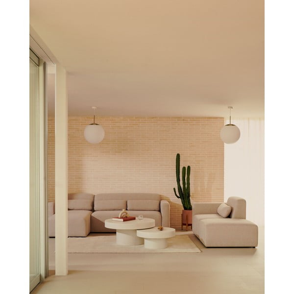 Betoonist ümmargune aia abilaud ø 66 cm Aiguablava - Kave Home-image-1