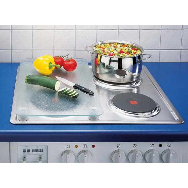 Klaasist pliidikatte komplekt 2 tk Transparent - Wenko-image-2