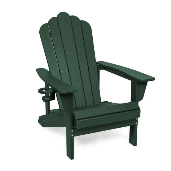 Roheline plastikust aia tugitool Adirondack - Bonami Selection