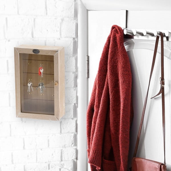 Seinale paigaldatav puidust võtmekapp - Orion-image-1