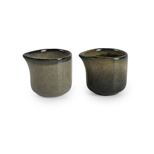 Hall keraamiline piimakann 85 ml Meridian - Salt&Pepper-image-2
