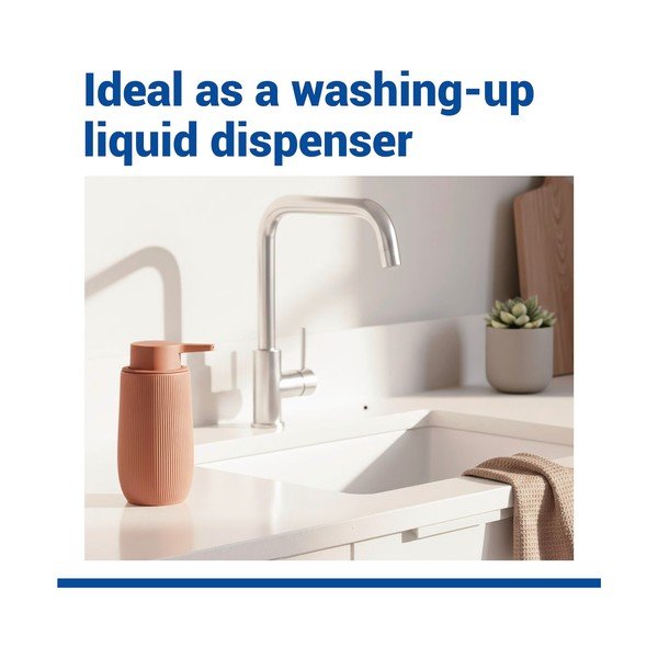 Pruun plastmassist seebidosaator 400 ml Fablo - Wenko-image-2