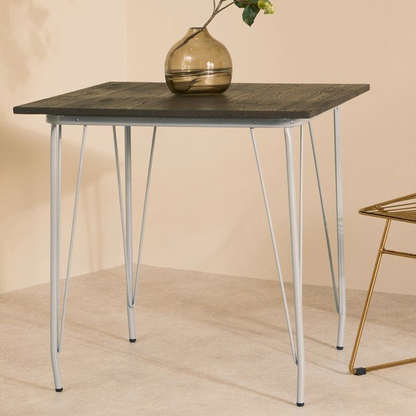 Jalakapuust söögilaud ø 80 cm District - Premier Housewares-image-4