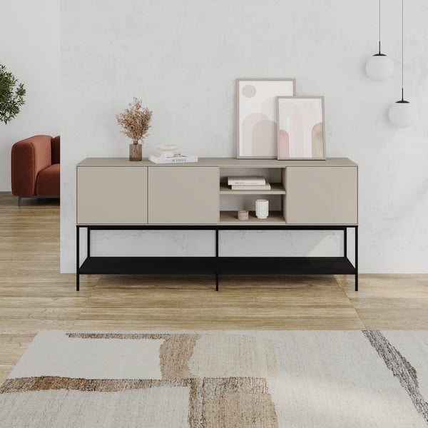 Must-kreem kummut 180x80x40 cm Amira - Marckeric-image-1