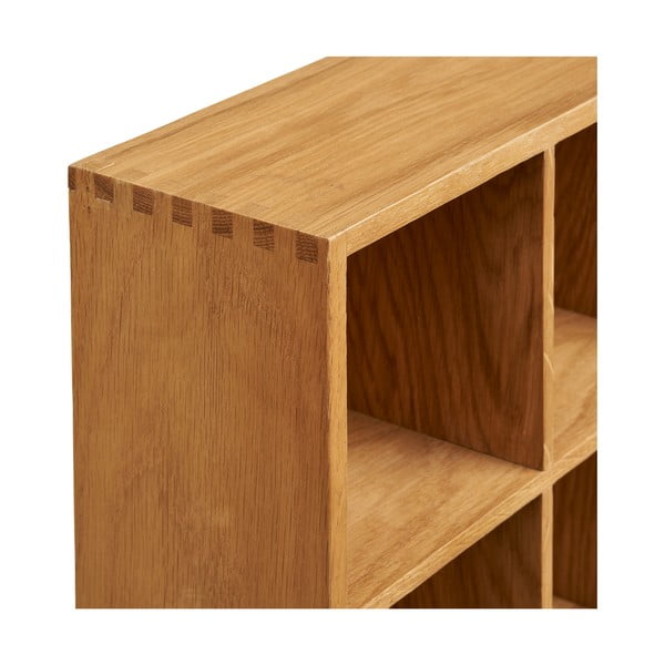 Tammepuidu imitatsiooniga riiul 11 cm Soria – House Nordic-image-4