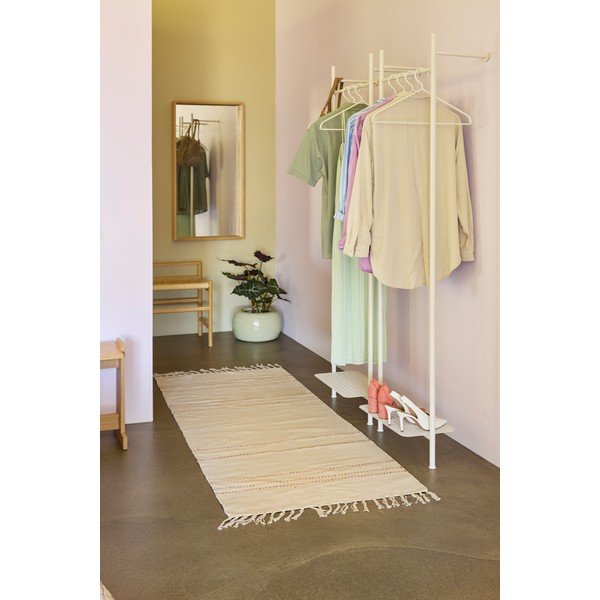 Helehall metallist seinale kinnitatav riidepuuraam 52x180x27 cm Nobly - Hübsch-image-1