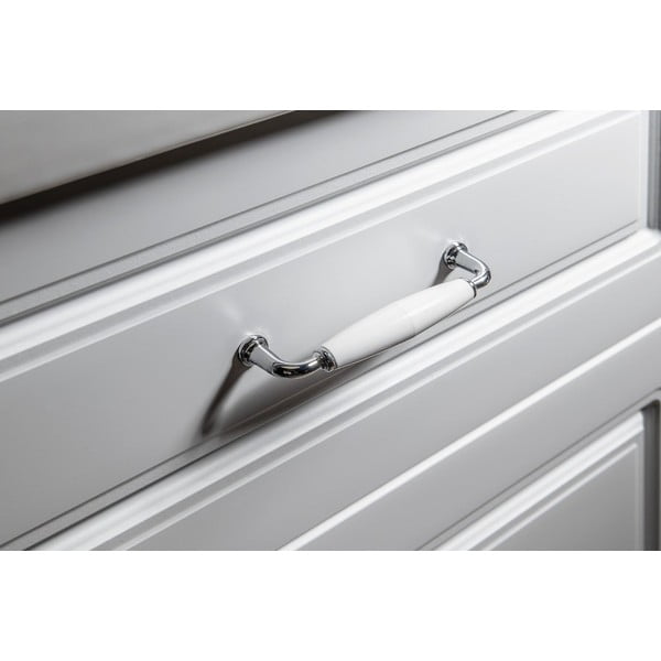 Valge vannitoakapp 40x184 cm Favolo - Sapho-image-3