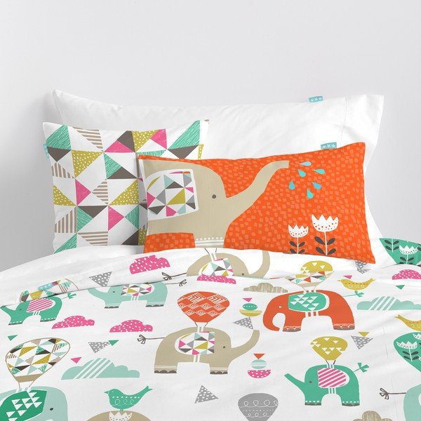 Povlečení Moshi Moshi Elephant Parade, 140 x 200 cm-image-1