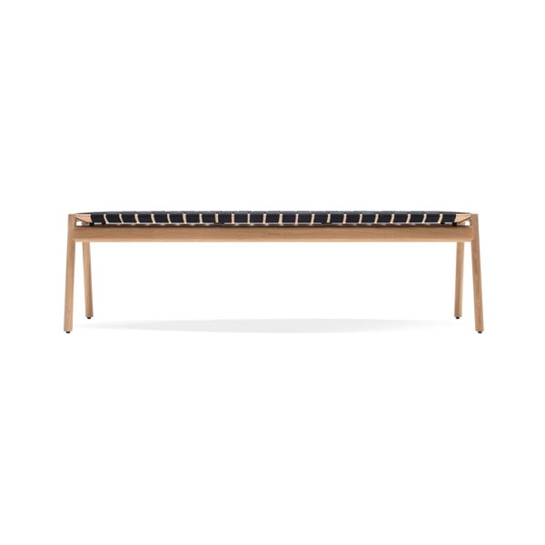 Musta/loomulikku värvi pink Klupa - Gazzda-image-2