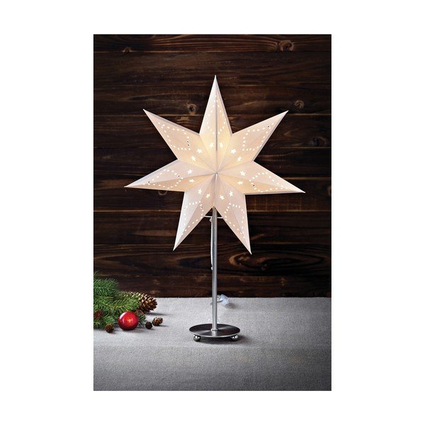 Valge valguse kaunistus, kõrgus 52 cm Saturnus - Markslöjd-image-1