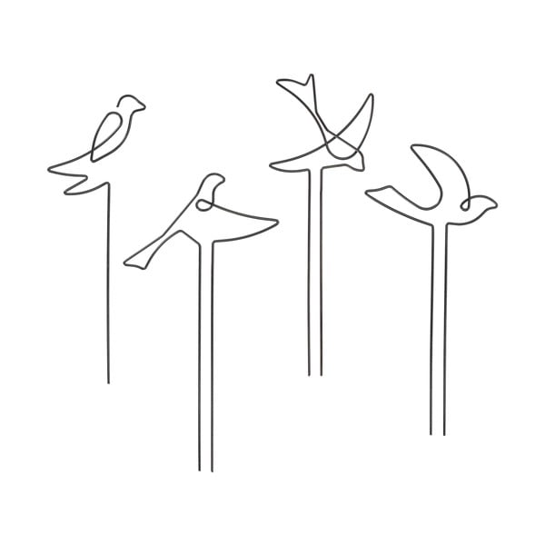 Metallist tugi rostilnile 4 tk Bird - Esschert Design